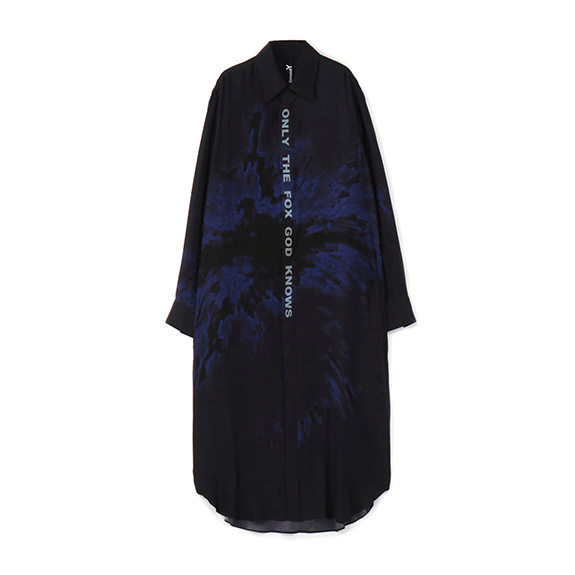LONG SHIRT DRESS正面
