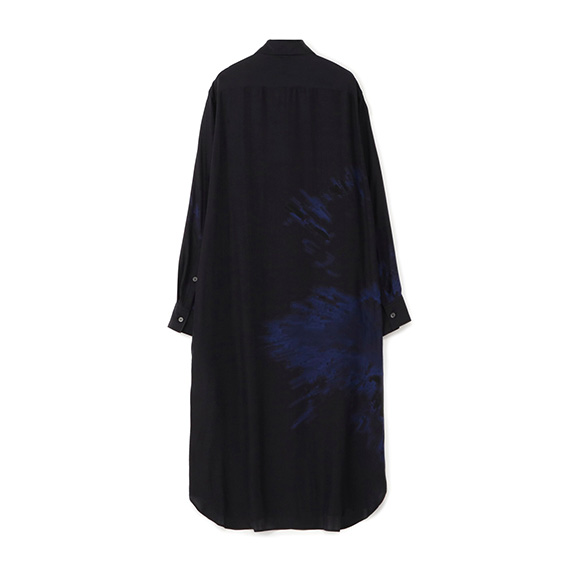 LONG SHIRT DRESS背面