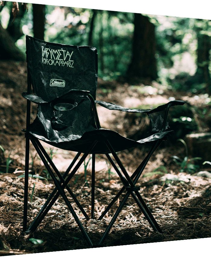 BABYMETAL×Coleman RESORT CHAIR1