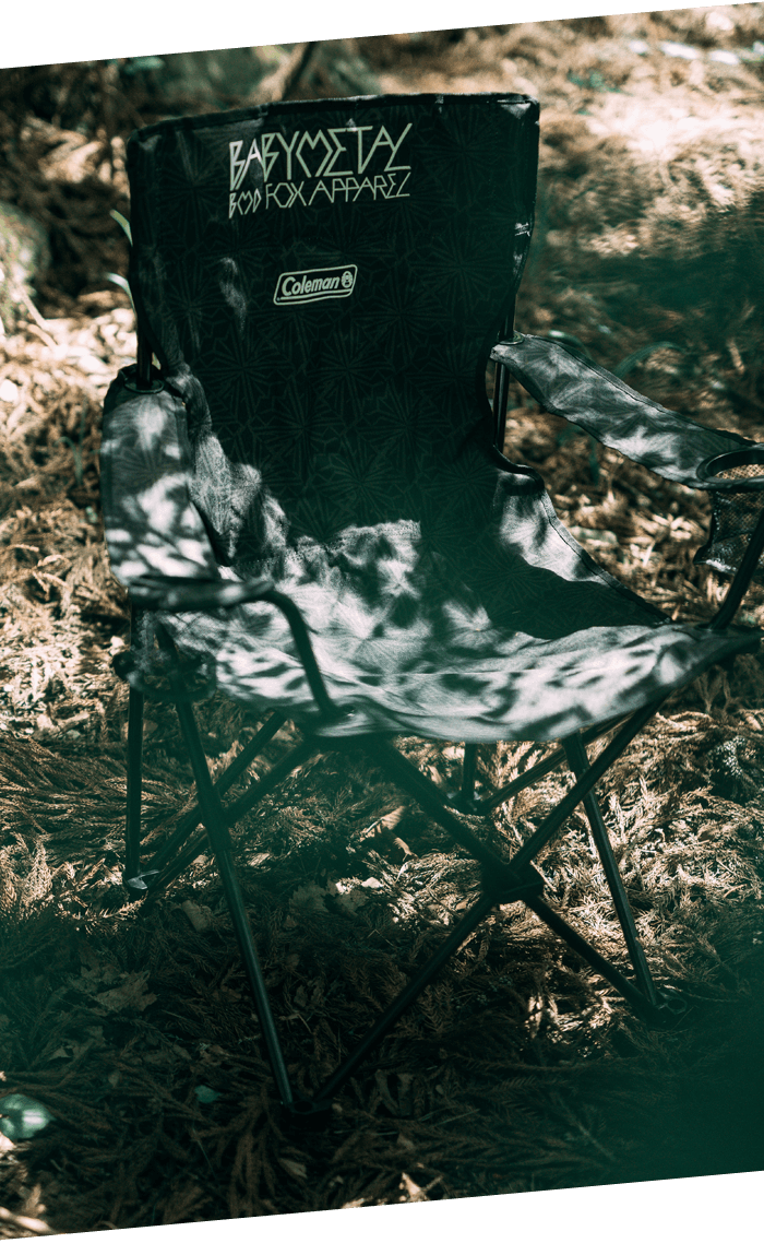 BABYMETAL×Coleman RESORT CHAIR2