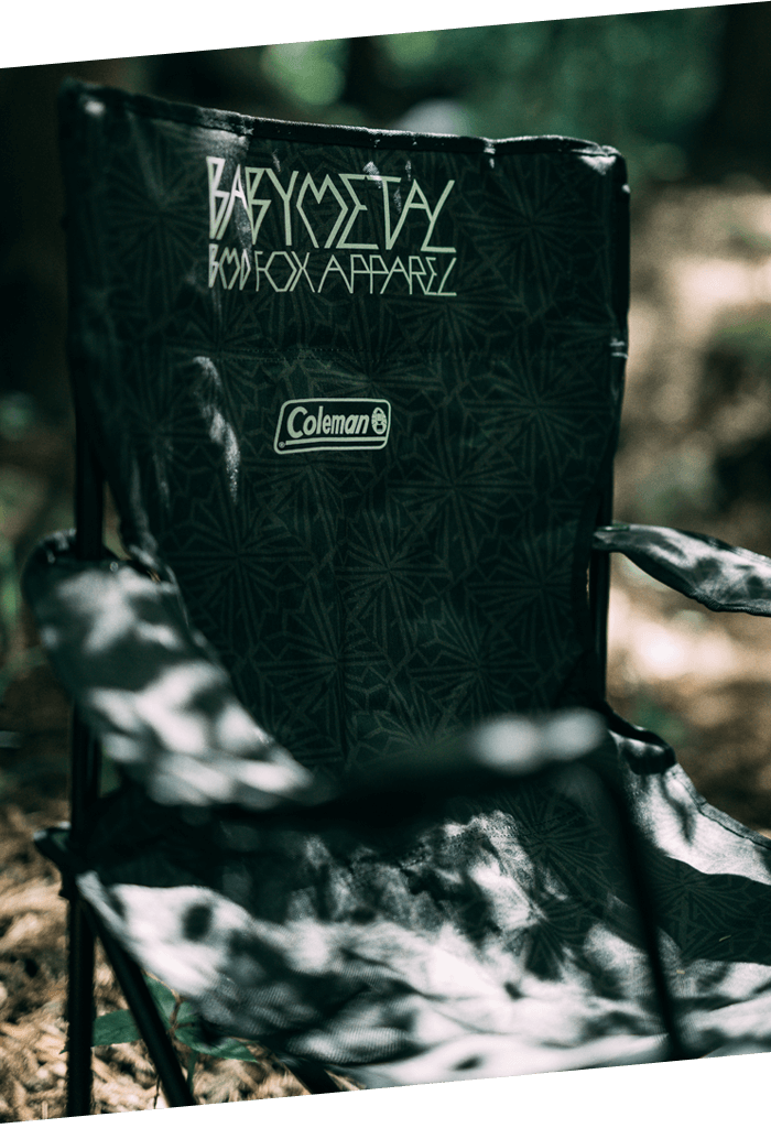 BABYMETAL×Coleman RESORT CHAIR3