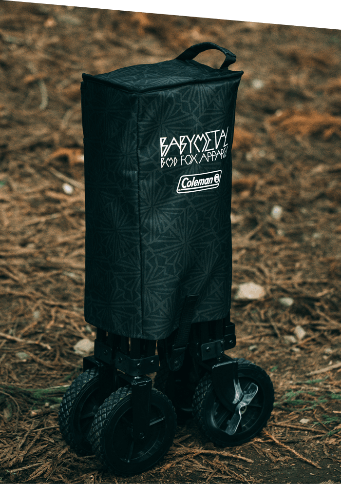 BABYMETAL×Coleman OUTDOOR WAGON3