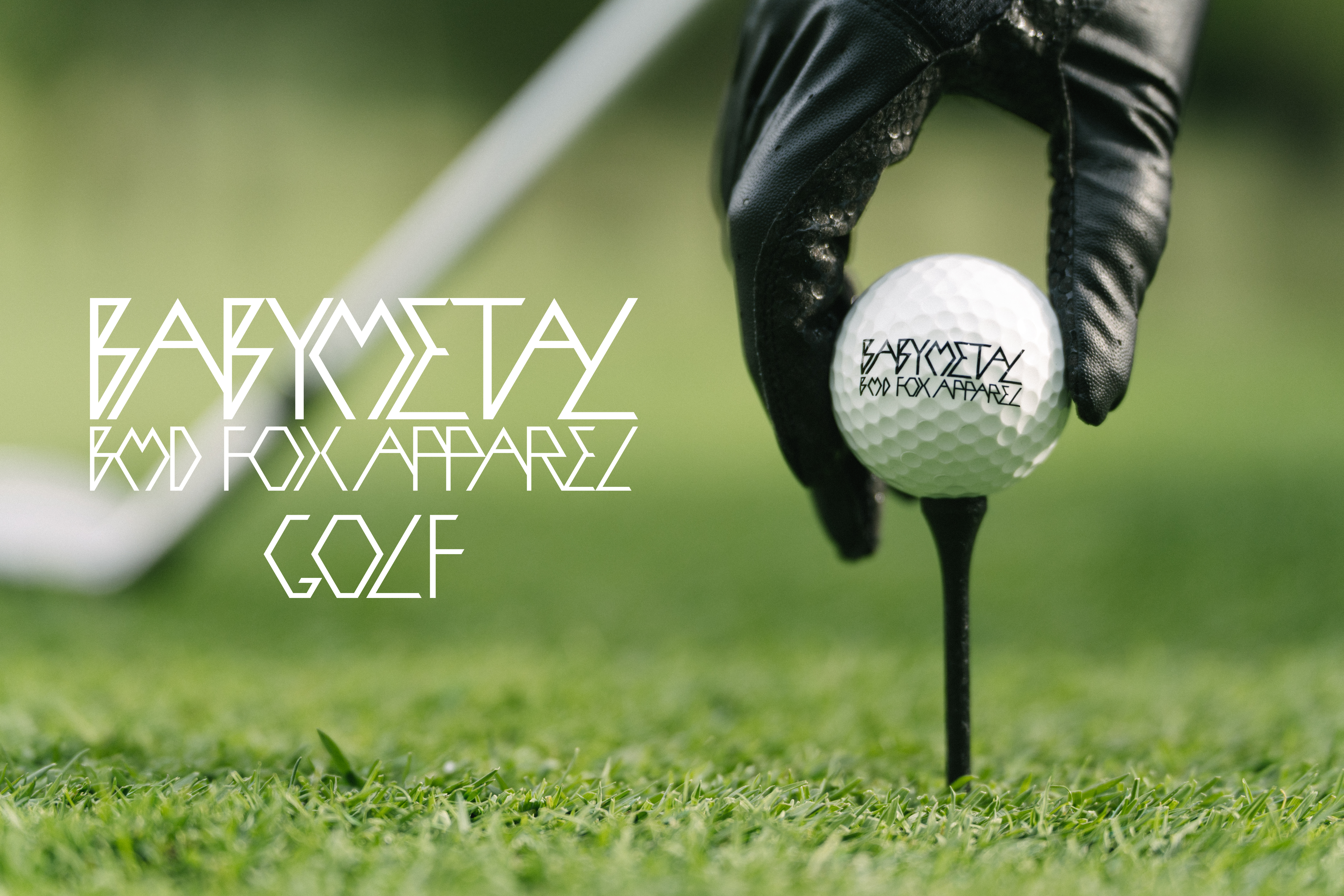 BABYMETAL Golf キービジュアル